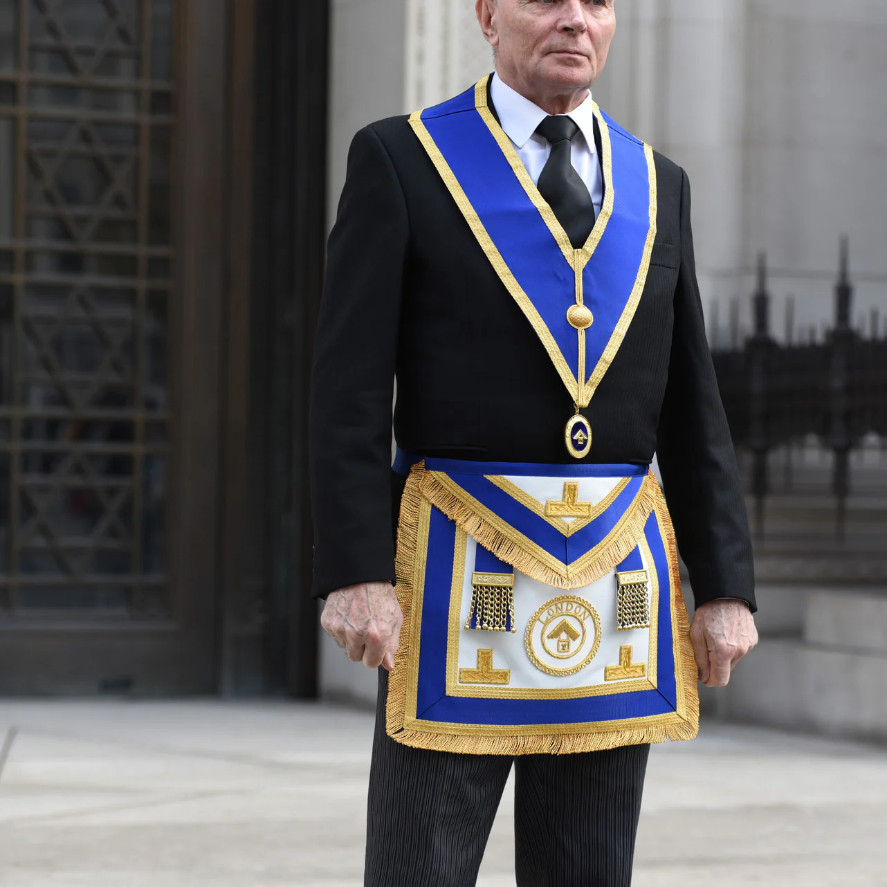 The illuminati ceremony temple uniform and Malta Regalia